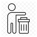 Garbage Basket Activity Icon