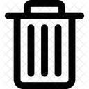 Garbage Basket Can Icon