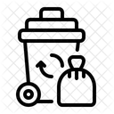 Clean Cleaning Trash Icon