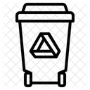 Bin Recycle Garbage Icon