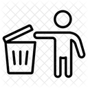 Garbage Can Waste Icon