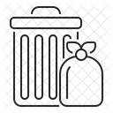 Garbage Trash Bin Icon