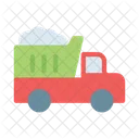 Garbage Truck Dispose Icon
