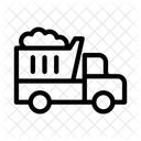 Garbage Truck Dispose Icon