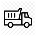 Garbage Waste Truck Icon