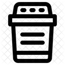 Garbage Recycling Bin Icon