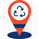 Garbage Location Location Pin Map Icon