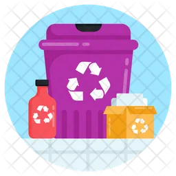 Garbage Recycling  Icon