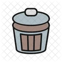 Garbage Rubber Recycle Icon