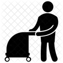 Garbage Trolley House Garbage Garbage Collector Icon