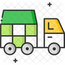 A Garbage Van Garbage Truck Garbage Vehicle Icon
