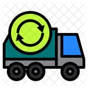 Bin Truck Recycle Icon