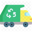 Garbage Truck Garbage Car Ecology And Environment Icon