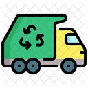 Garbage Truck Garbage Car Ecology And Environment Icon