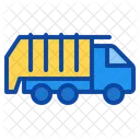 Garbage Truck Transport Vehicle City Clean Recycle Icon