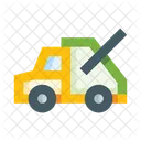 Garbage Truck Recycling Truck Garbage Vehicle Icon