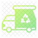Garbage Truck Trash Recycling Icon