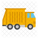 Garbage Truck Construction Truck Garbage Vehicle Icon