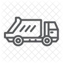 Garbage Truck Transportation Icon
