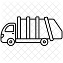 Garbage Truck Transport Icon