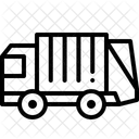 Garbage Truck Service Vehicle Icon