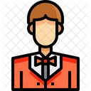 Garcom Homem De Servico Homem Ícone