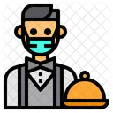 Garcom Trabalho Homem Ícone