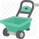 Garden Cart Wheel Symbol