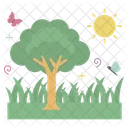 Garden Nature Tree Icon