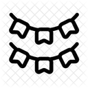 Garden Banner Decor Icon