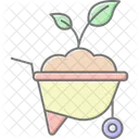 Garden Cart Gardening Icon