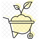 Garden Cart Gardening Icon