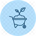 Garden Cart Gardening Icon