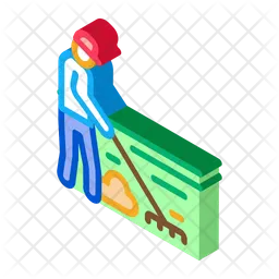 Garden Cleaning  Icon