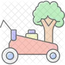 Garden Cleaning Lineal Color Icon Icon