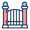 Garden Gate Doorway Icon