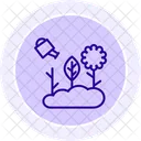 Garden Line Icon Icon