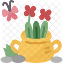 Garden Flower Plant Icon