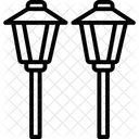 Garden lighting  Icon
