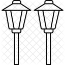 Garden lighting  Icon
