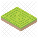 Garden Maze Maze Path Cityscape Icon