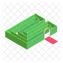 Garden Maze Park Maze Hedge Maze Icon