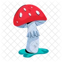 Button Mushroom Garden Mushroom Fungi Icon