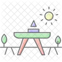 Garden Picnic Area Garden Picnic Icon