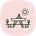 Garden Picnic Area Icon