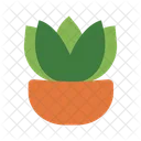 정원 식물 라벤더 꽃 아이콘