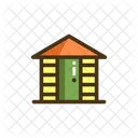 Garden Shed Storeroom Tool Shed Icon