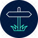 Garden Sign Board Garden Sign Icon