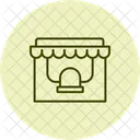 Garden Swing Furniture Icon