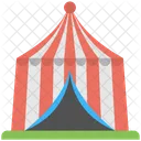 Garden Tent Red Icon